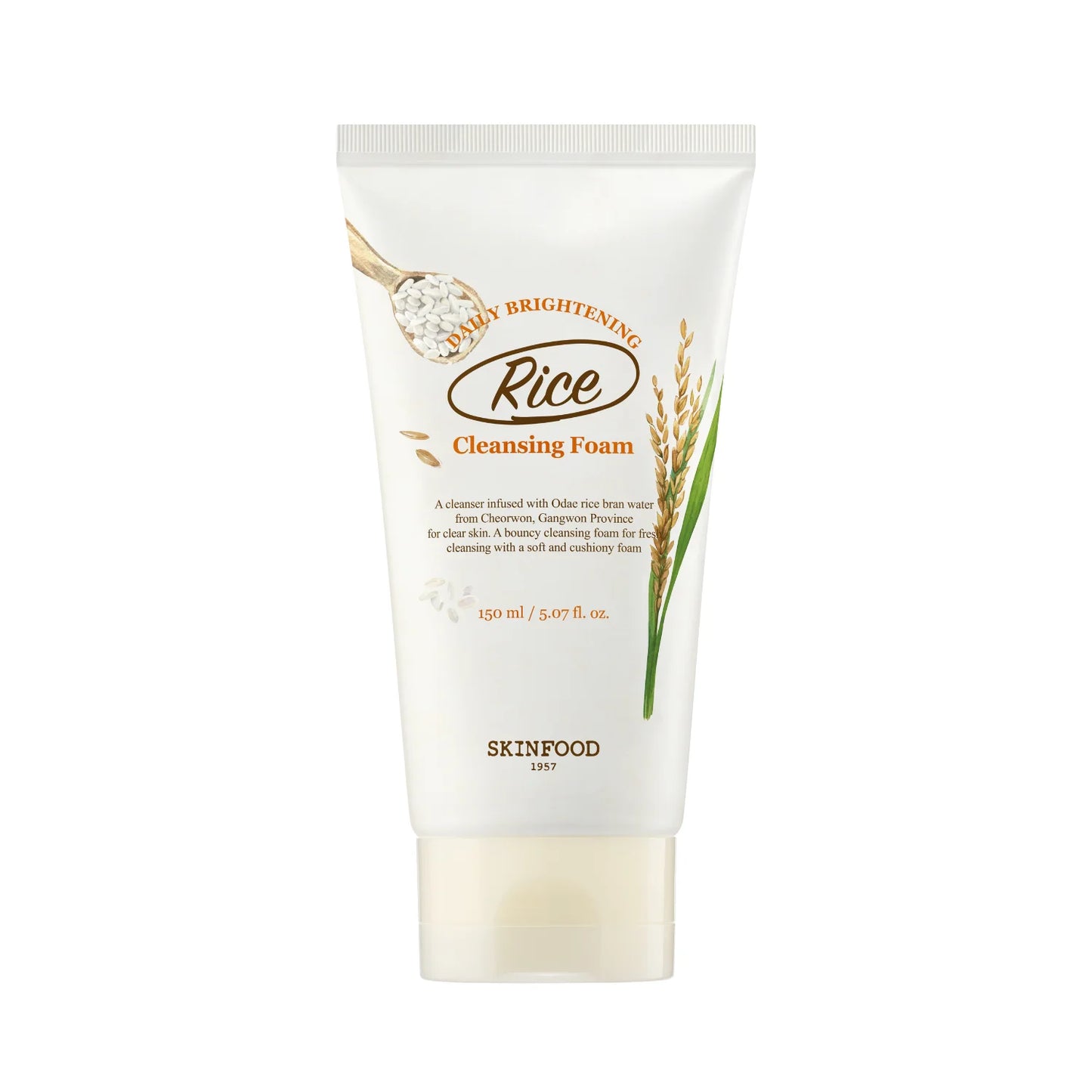 RICE DAILY BRIGHTENING CLEANSING FOAM