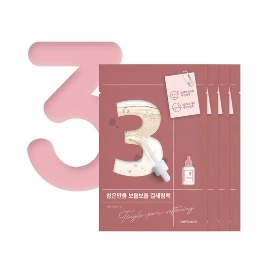 No.3 Tingle Pore Softening Sheet Mask