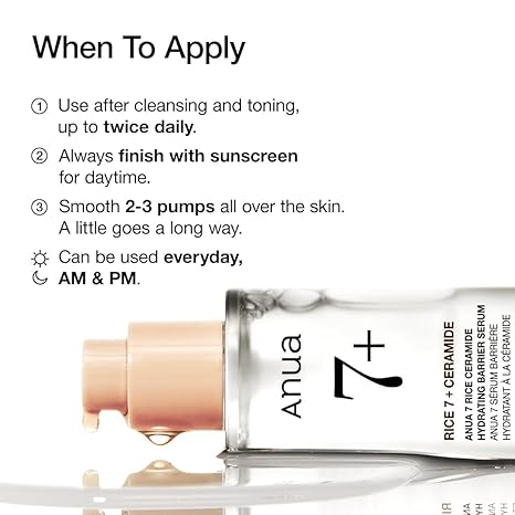 RICE 7 CERAMIDE HYDRATING BARRIER SERUM