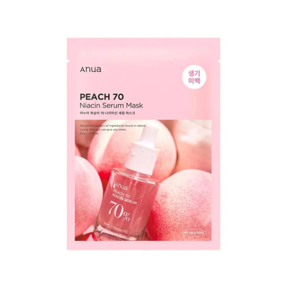 PEACH 70 NIACIN SERUM MASK 25 ML