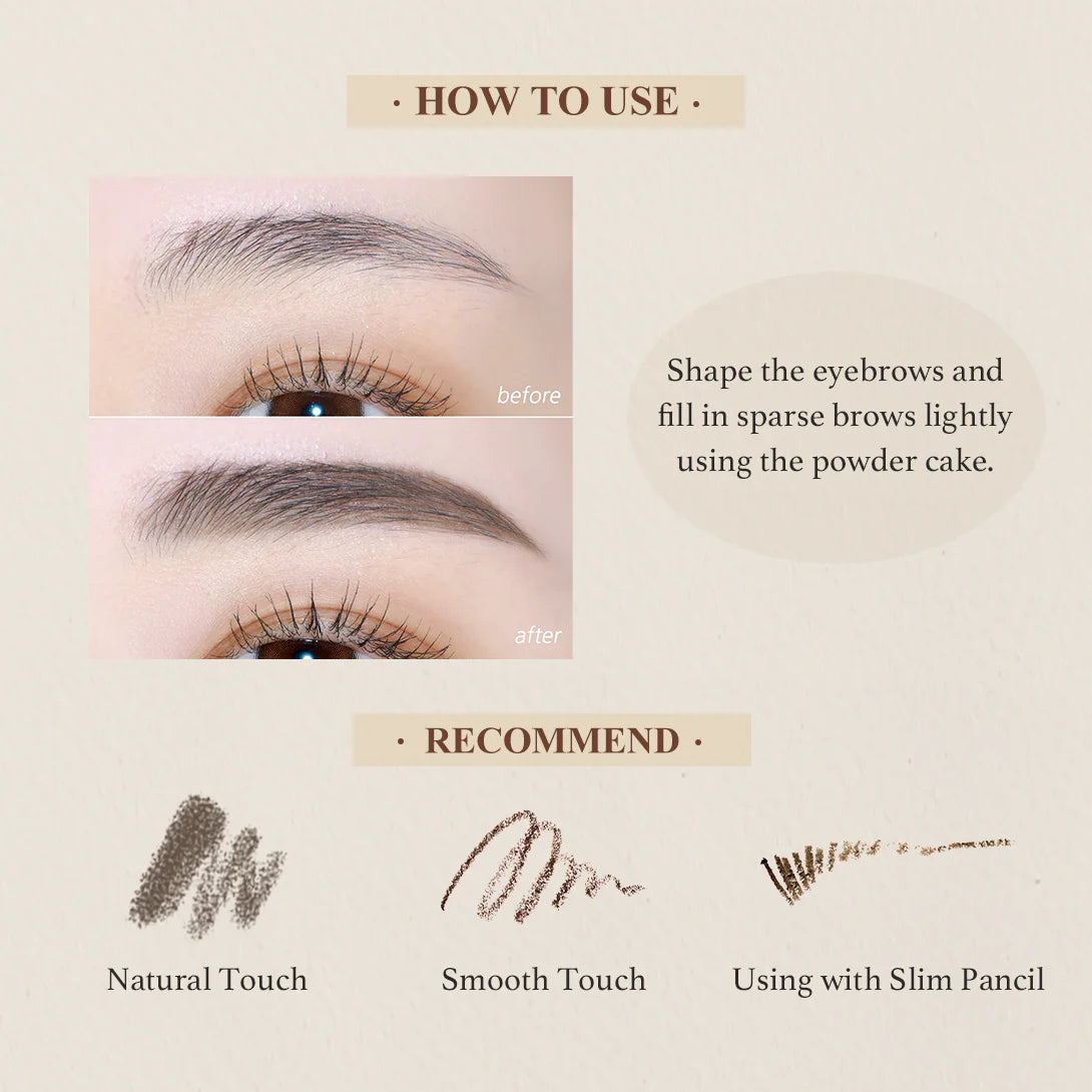 Choco Eyebrow Powder Cake