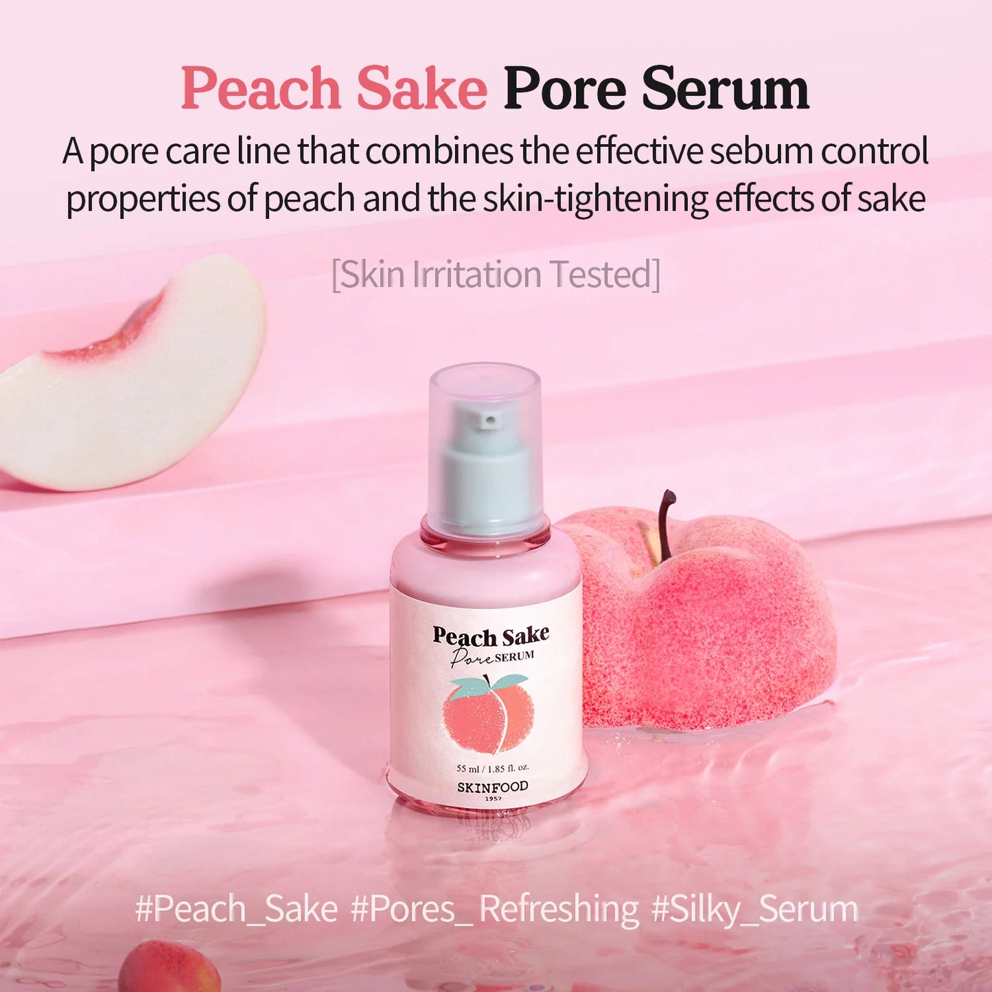 Peach Sake Pore Serum